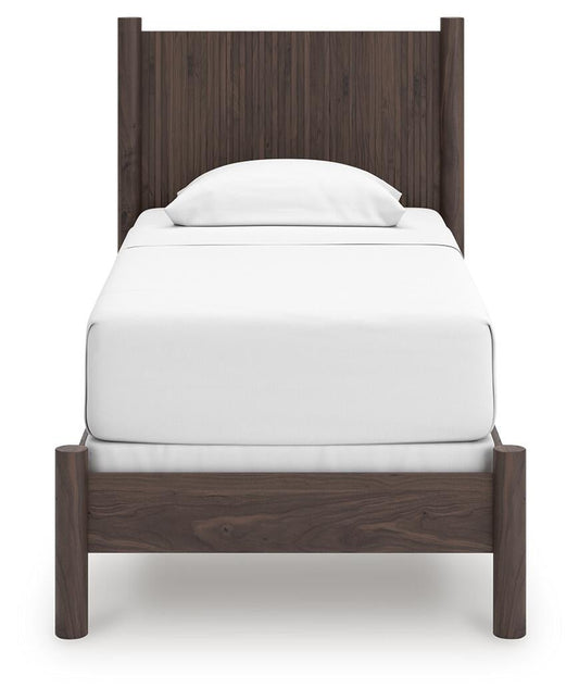 Cadmori Twin Panel Bed, Dresser, Mirror and Nightstand