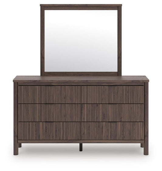 Cadmori Twin Panel Bed, Dresser, Mirror, Chest and Nightstand