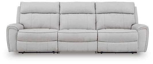 Social Pointe 3-Piece Power Reclining Sectional