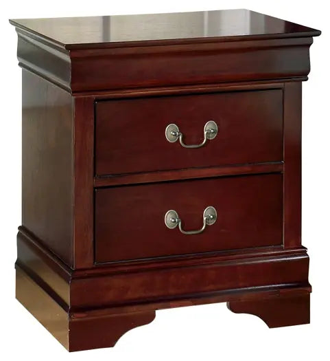 Alisdair California King Sleigh Bed with Mirrored Dresser, Chest and 2 Nightstands at Lee Furniture, NC