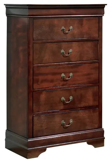 Alisdair King Sleigh Bed with Mirrored Dresser, Chest and 2 Nightstands at Lee Furniture, NC