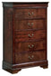 Alisdair King Sleigh Bed with Mirrored Dresser, Chest and 2 Nightstands at Lee Furniture, NC