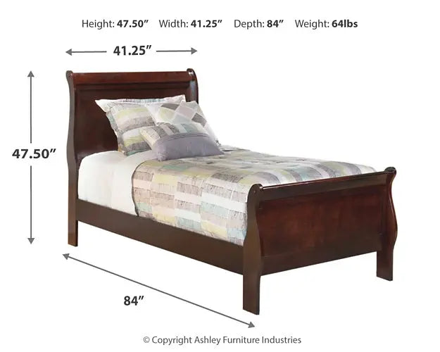 Alisdair Sleigh Bed at Lee Furniture, NC