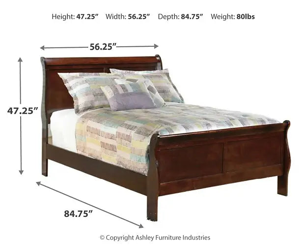 Alisdair Sleigh Bed at Lee Furniture, NC