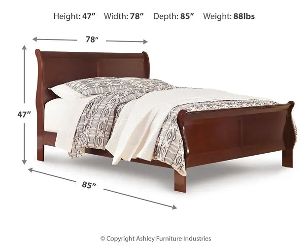 Alisdair Sleigh Bed at Lee Furniture, NC