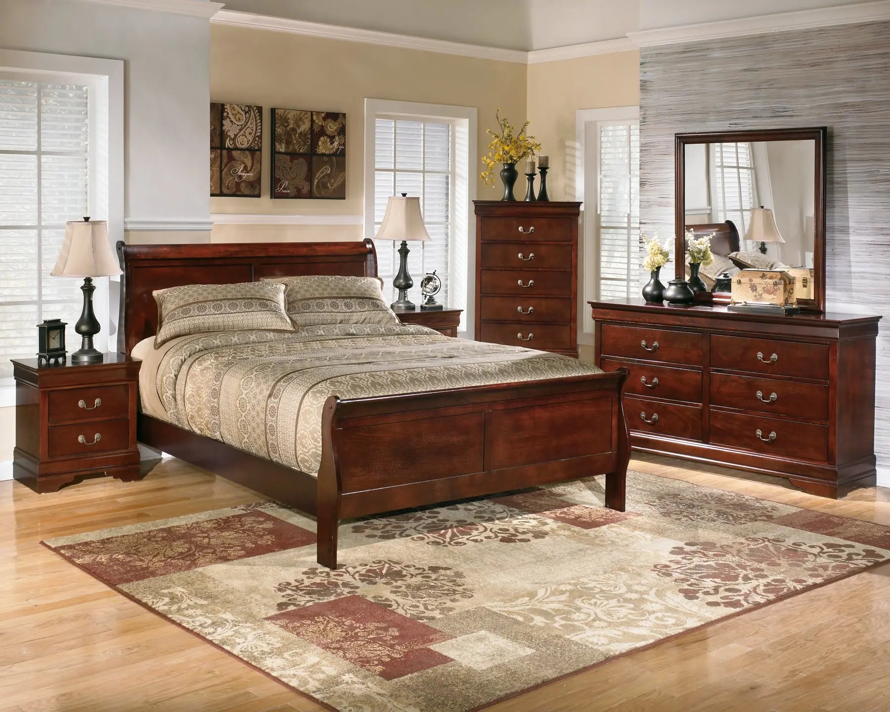 Alisdair Two Drawer Night Stand at Lee Furniture, NC