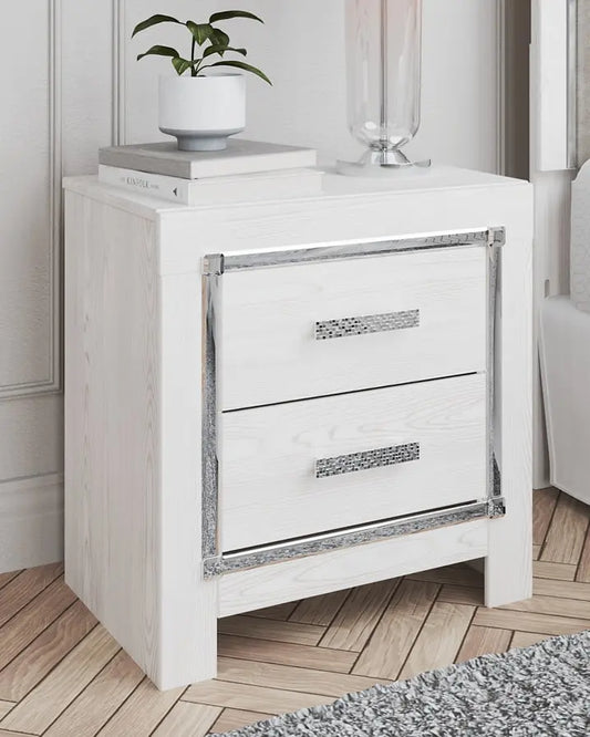 Altyra Two Drawer Night Stand at Lee Furniture, NC