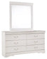Anarasia Dresser and Mirror at Lee Furniture, NC
