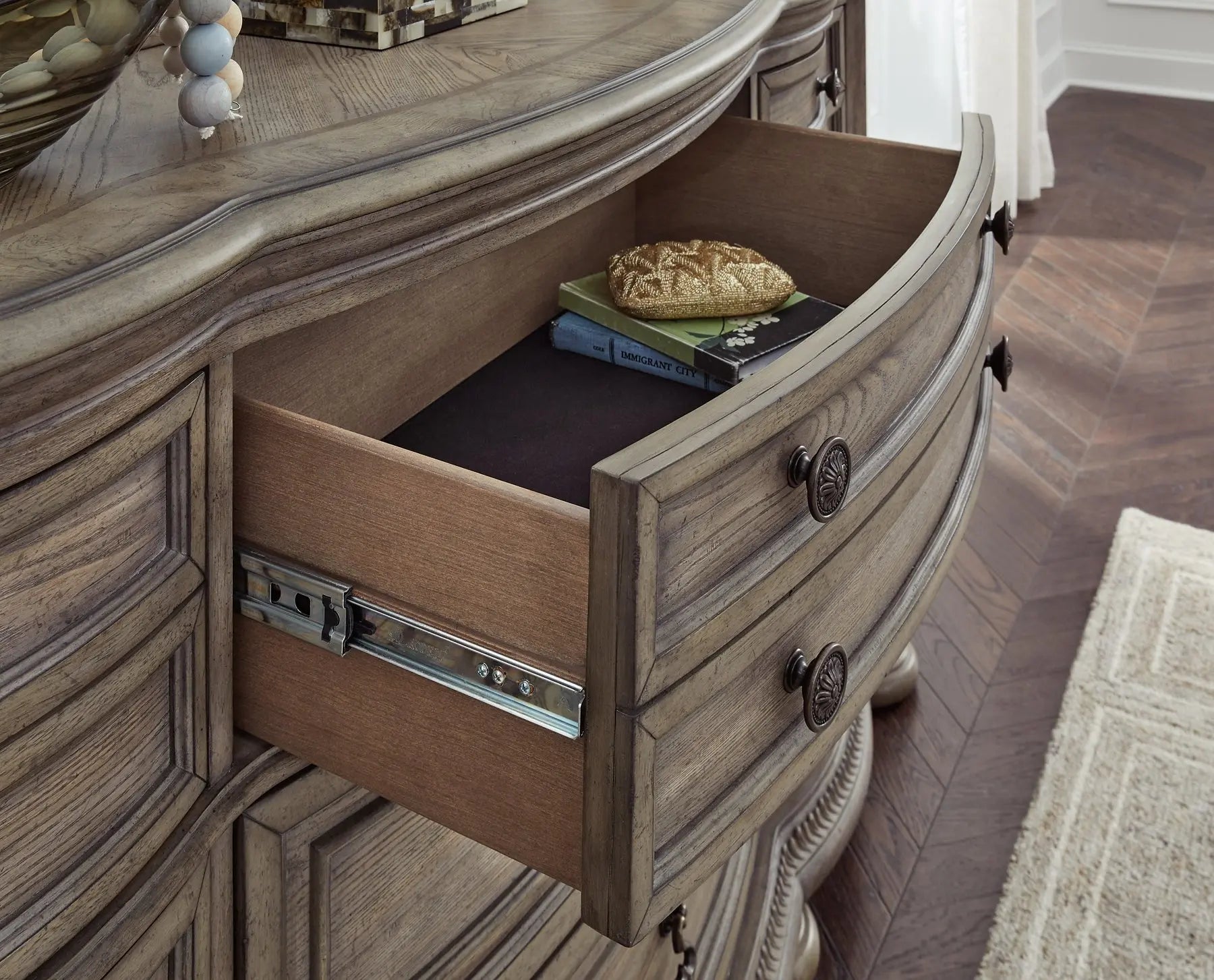Ardenfield Dresser and Mirror at Lee Furniture, NC