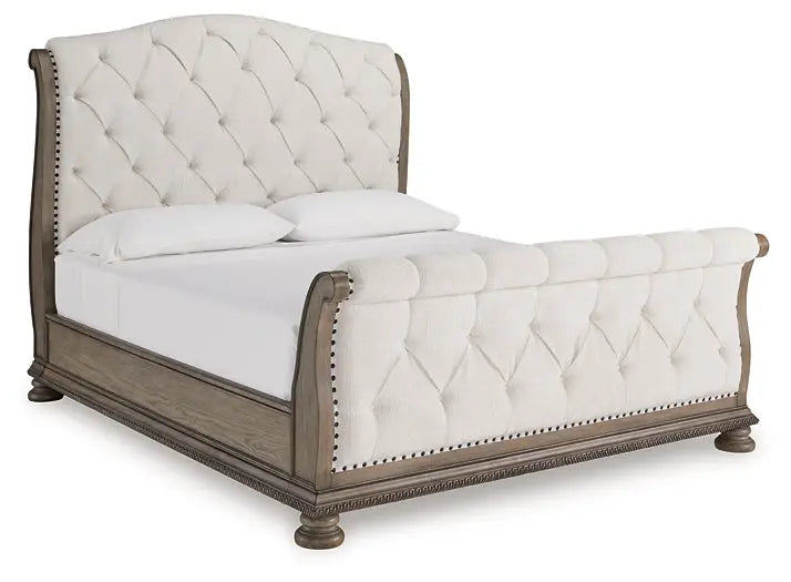 Ardenfield Upholstered Sleigh Bed at Lee Furniture, NC