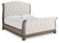 Ardenfield Upholstered Sleigh Bed at Lee Furniture, NC