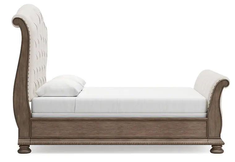 Ardenfield Upholstered Sleigh Bed at Lee Furniture, NC