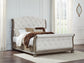 Ardenfield Upholstered Sleigh Bed at Lee Furniture, NC