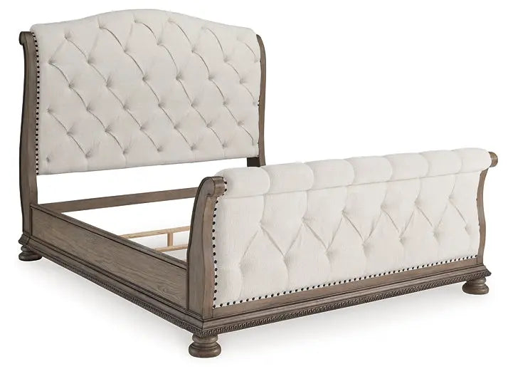 Ardenfield Upholstered Sleigh Bed at Lee Furniture, NC