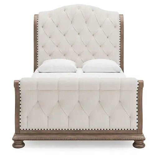 Ardenfield Upholstered Sleigh Bed at Lee Furniture, NC