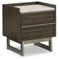 Arkenton California King Panel Bed with Mirrored Dresser, Chest and 2 Nightstands at Lee Furniture, NC