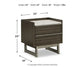 Arkenton California King Panel Bed with Mirrored Dresser, Chest and Nightstand at Lee Furniture, NC