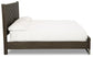 Arkenton California King Panel Bed with Mirrored Dresser at Lee Furniture, NC