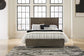 Arkenton Queen Panel Bed with Mirrored Dresser and Chest at Lee Furniture, NC