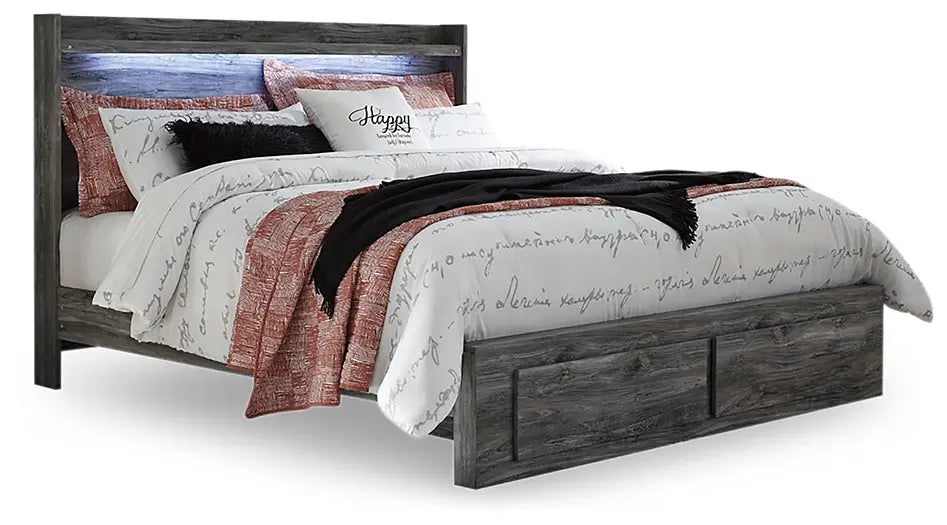 Baystorm Panel Bed With 2 Storage Drawers at Lee Furniture, NC