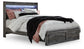Baystorm Panel Bed With 2 Storage Drawers at Lee Furniture, NC