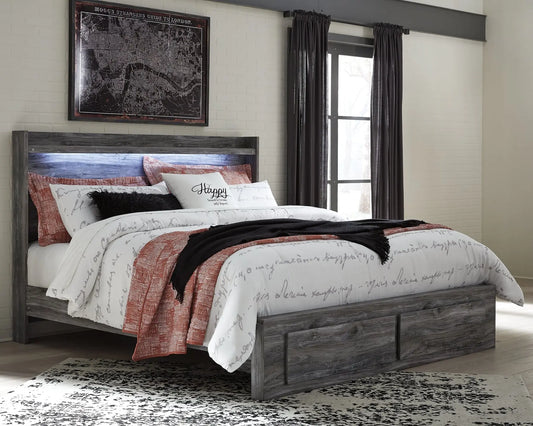 Baystorm Panel Bed With 2 Storage Drawers at Lee Furniture, NC