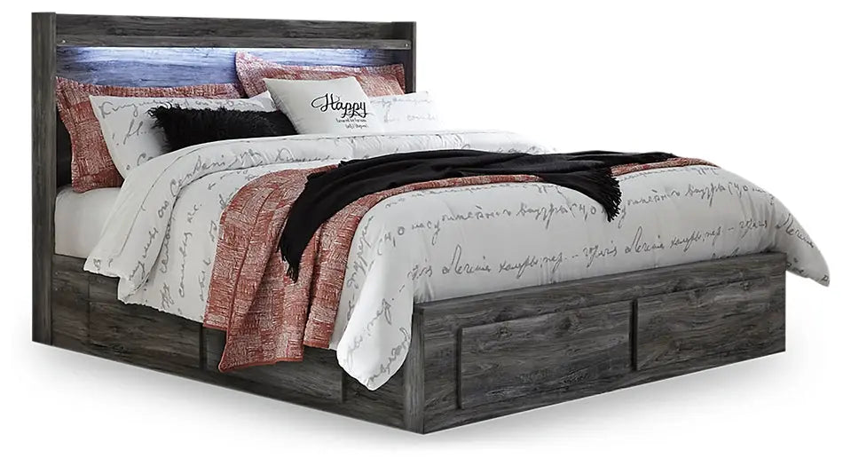 Baystorm Panel Bed With 6 Storage Drawers at Lee Furniture, NC