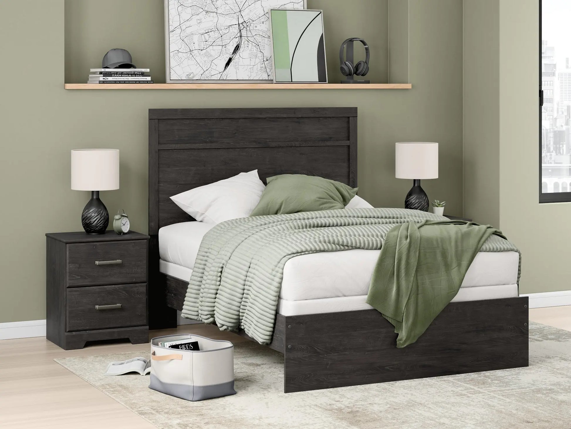 Belachime Panel Bed at Lee Furniture, NC