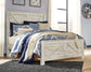 Bellaby Crossbuck Panel Bed With Mirrored Dresser at Lee Furniture, NC