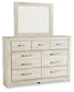 Bellaby Dresser and Mirror at Lee Furniture, NC