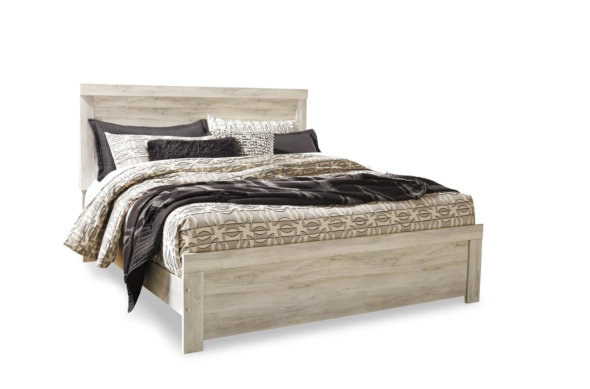 Bellaby Panel Bed With Mirrored Dresser, Chest And Nightstand at Lee Furniture, NC