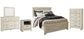 Bellaby Panel Bed With Mirrored Dresser, Chest And Nightstand at Lee Furniture, NC