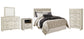 Bellaby Panel Headboard With Mirrored Dresser, Chest And Nightstand at Lee Furniture, NC
