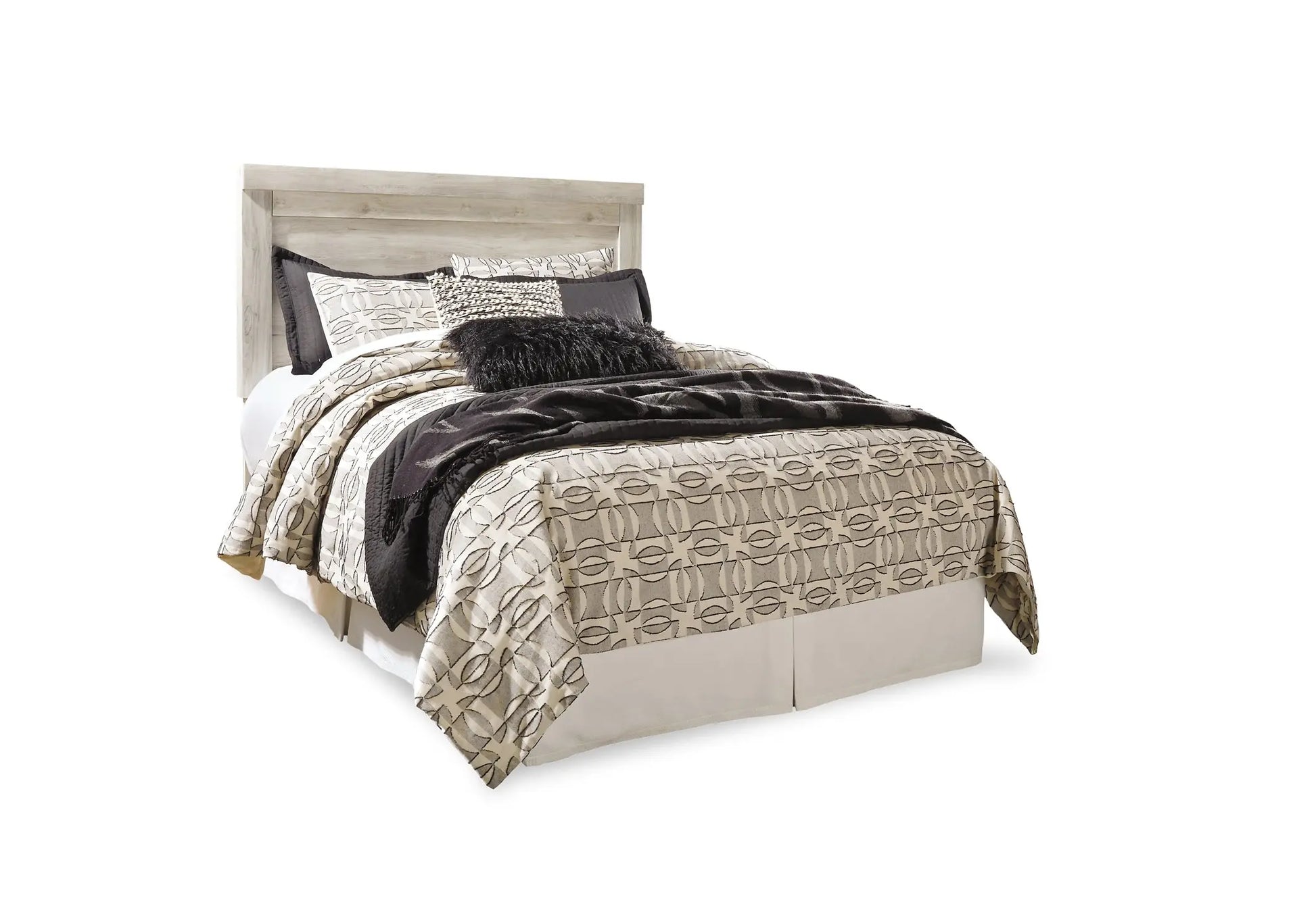 Bellaby Panel Headboard With Mirrored Dresser, Chest And Nightstand at Lee Furniture, NC