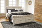 Bellaby Platform Bed With 2 Storage Drawers With Mirrored Dresser And 2 Nightstands at Lee Furniture, NC