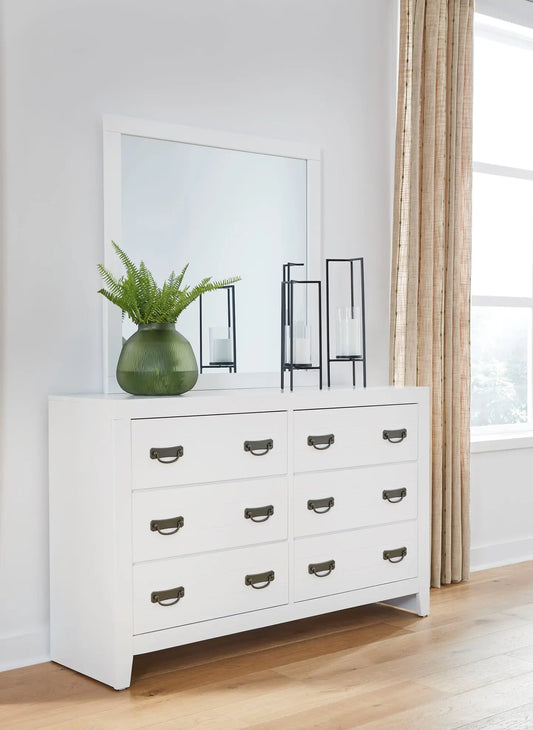 Binterglen Dresser and Mirror at Lee Furniture, NC