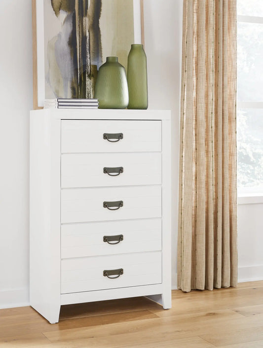 Binterglen Five Drawer Chest at Lee Furniture, NC