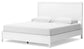 Binterglen King Panel Bed with Mirrored Dresser at Lee Furniture, NC