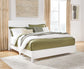 Binterglen King Panel Bed with Mirrored Dresser at Lee Furniture, NC