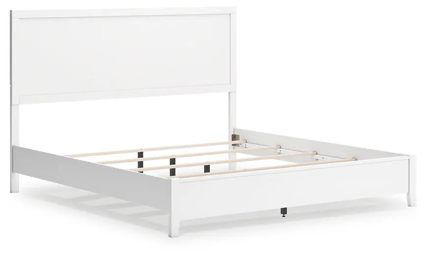 Binterglen King Panel Bed with Mirrored Dresser at Lee Furniture, NC