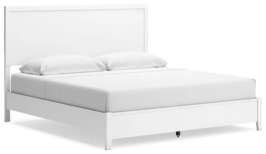 Binterglen King Panel Bed with Mirrored Dresser at Lee Furniture, NC