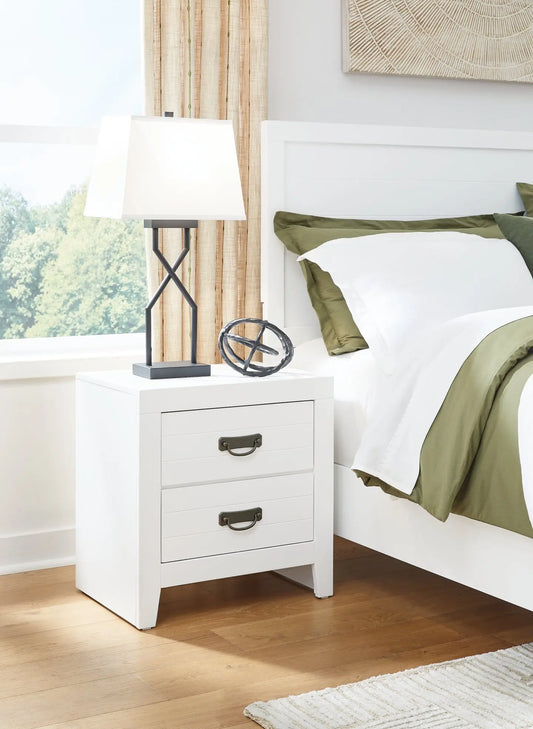 Binterglen Two Drawer Night Stand at Lee Furniture, NC