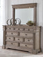 Blairhurst Dresser and Mirror at Lee Furniture, NC
