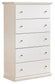 Bostwick Shoals Five Drawer Chest at Lee Furniture, NC