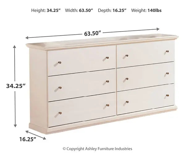 Bostwick Shoals Six Drawer Dresser at Lee Furniture, NC