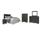 Brinxton King/California King Panel Headboard with Mirrored Dresser, Chest and Nightstand at Lee Furniture, NC