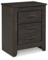 Brinxton Queen Panel Bed with Mirrored Dresser, Chest and Nightstand at Lee Furniture, NC