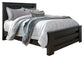 Brinxton Queen Panel Bed with Mirrored Dresser, Chest and Nightstand at Lee Furniture, NC