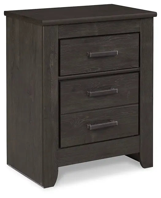 Brinxton Queen Panel Bed with Mirrored Dresser and Chest at Lee Furniture, NC