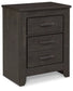 Brinxton Queen Panel Bed with Mirrored Dresser and Chest at Lee Furniture, NC